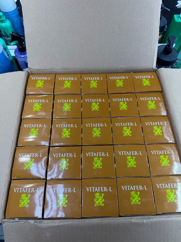 Caja abierta Vitafer-L · 25 unidades