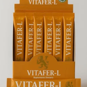 Vitafer L-Gold 16 Sachets de 10 ml — Pack de Energía Portátil Original