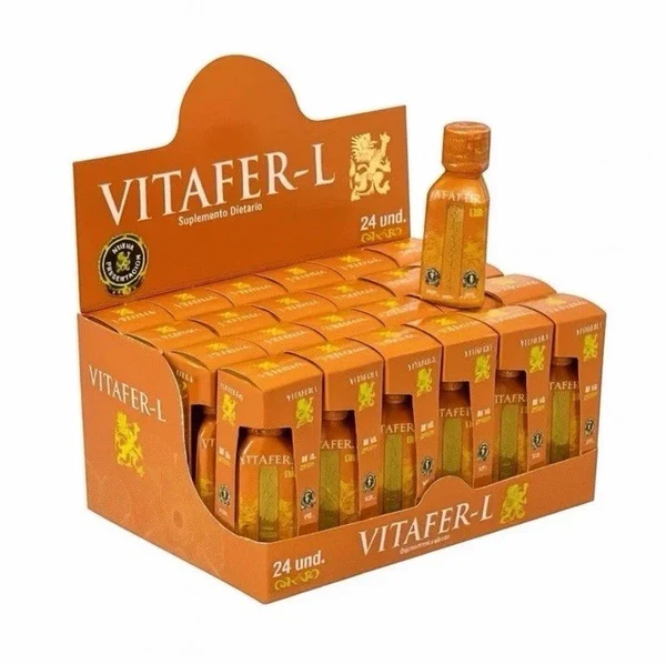 LUCACY VITA - Tienda Oficial Vitafer L-Gold 24 Sachets de 20 ml — Formato Familiar Original